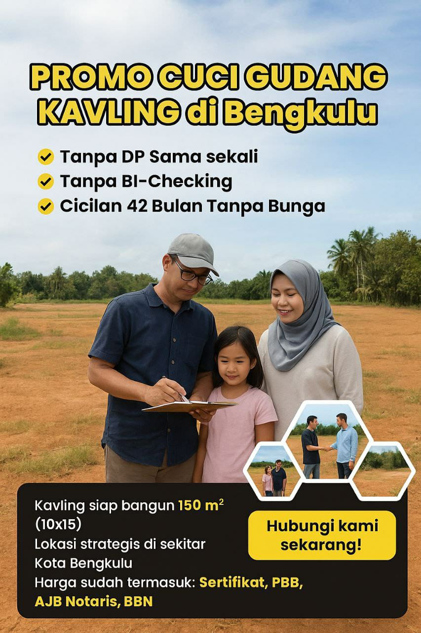 Flyer Kavling Tanpa DP 02